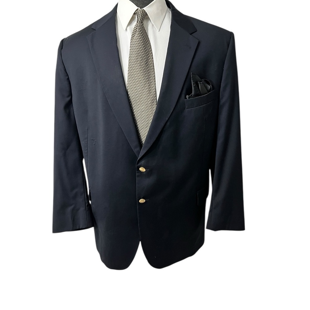 Jos. A. Bank Blue Sport Coat Classic Tailoring Amazing Condition ☑️ - Picture 5 of 12